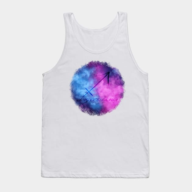 Sagittarius Zodiac Tank Top by Velvet